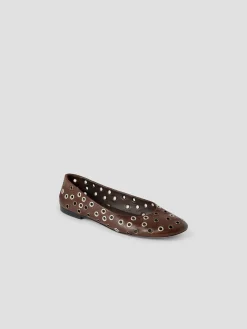 Gimaguas Leather|Shoes*Bailarina Eyelets