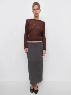 Gimaguas Leather|Skirts*Bella Midi Skirt