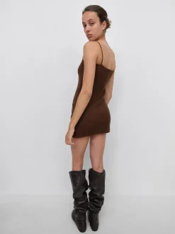 Gimaguas Leather|Dresses*Combo Mini Dress