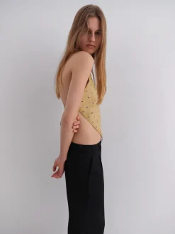 Gimaguas Leather|Tops*Eyelets Top
