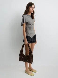 Gimaguas Leather|Shoulder Bags*Franca Bag Arrugado