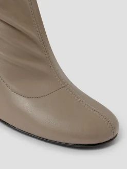 Gimaguas Leather|Shoes*High Boot Wedges