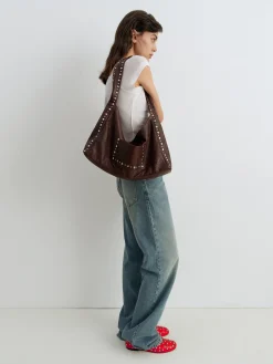 Gimaguas Leather|Shoulder Bags*Maxi Franca Bag Arrugado