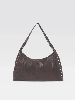 Gimaguas Leather|Shoulder Bags*Maxi Franca Bag Arrugado