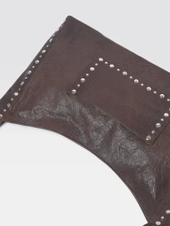 Gimaguas Leather|Shoulder Bags*Maxi Franca Bag Arrugado