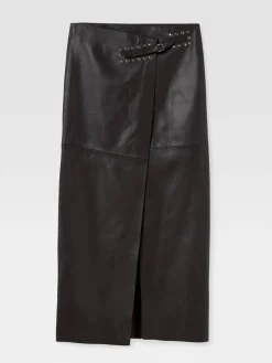 Gimaguas Leather|Skirts*Paula Midi Skirt