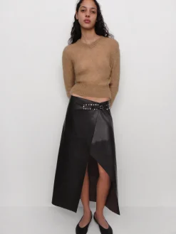 Gimaguas Leather|Skirts*Paula Midi Skirt