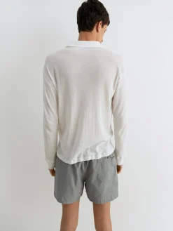 Gimaguas Tops*Tristan Long Sleeve Polo